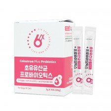 식스스텝 초유 유산균 장 + 면역 영양제 60g (2g x 30포)