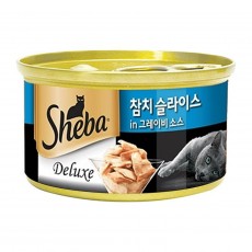 쉬바 디럭스 참치 슬라이스 캔 85g